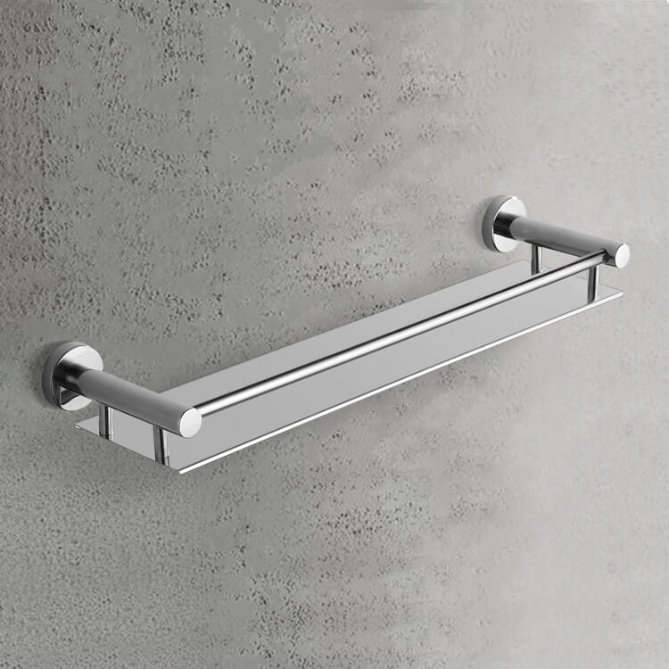 Nameeks NCB92 Wall Mounted Polished Chrome Bathroom Shelf